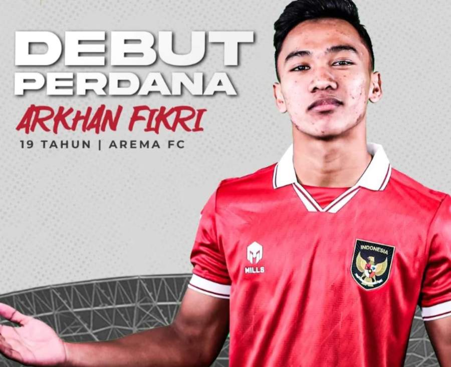 Arkhan Fikri Pemain Timnas Piala Asia U23.