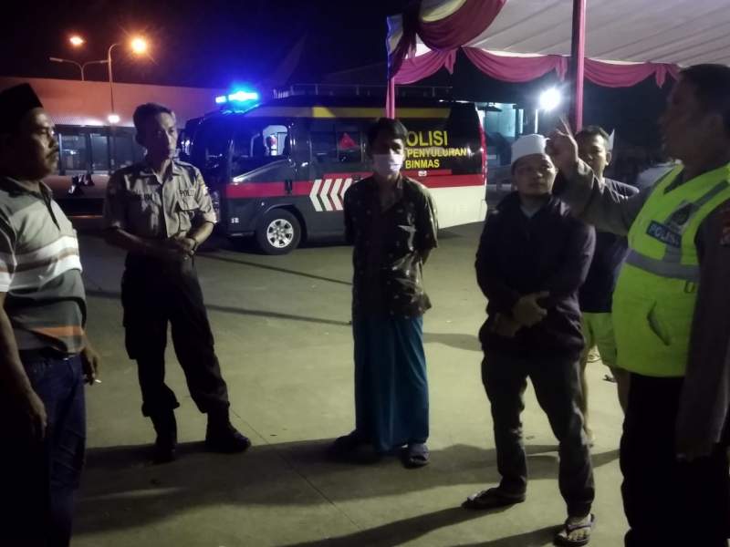 Cegah penyebaran Covid-19, Ditbinmas Polda Banten Patroli sosialisasikan Physical Distancing