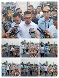 Tampil di Solear, Charly ST12&nbsp; Hibur Ribuan Pendukung Andra Soni - Dimyati