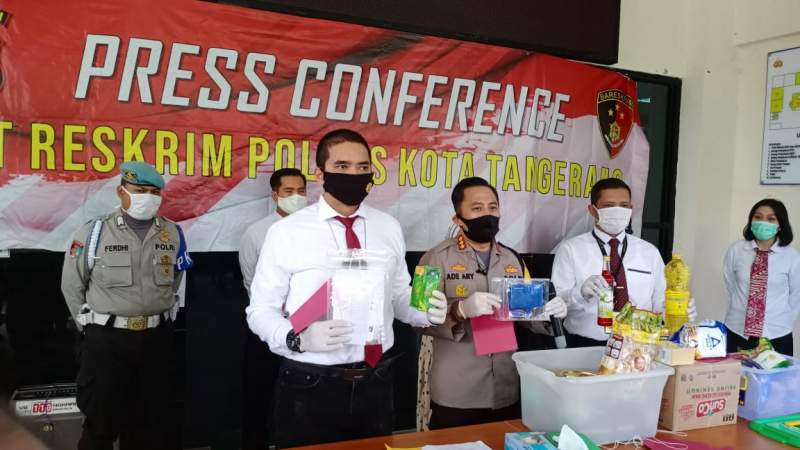 Polresta Tangerang Bekuk Pelaku Penipuan Sembako Parcel Lebaran