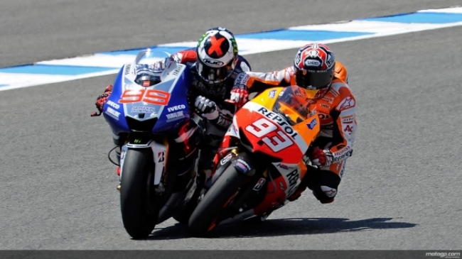 Lorenzo dan Marquez Bersaing Ketat