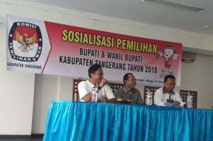 KPU Kabupaten Tangerang Gencar Sosialisasi Pilkada