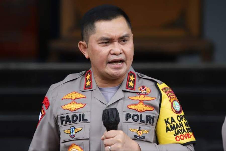 Kapolda Metro Jaya Inspektur Jenderal Fadil Imran.