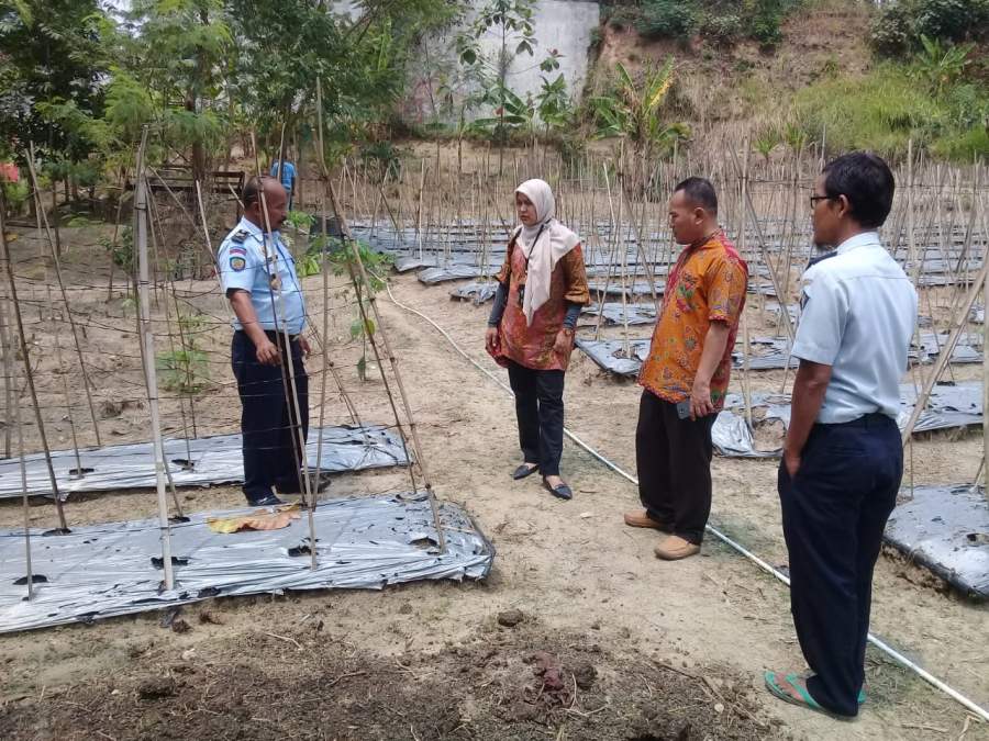 Kepala BI Banten Tinjau Pondok Asimilasi Rutan Rangkasbitung