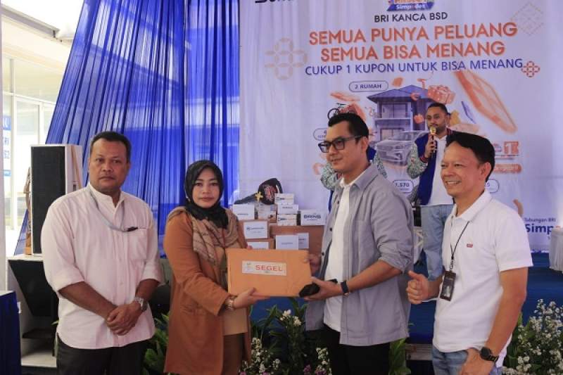 Manjakan Nasabah, PHS BRI KC Tangerang Selatan Siapkan 27 ltem Hadiah