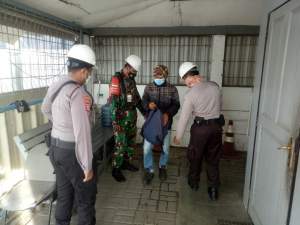 Ditpamobvit Polda Banten Lakukan  Pengamanan di Chandra Asri Petrochemical