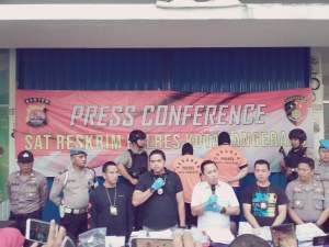 Polresta Tangerang Bekuk Pelaku Sindikat Perakitan Hp Rekondisi