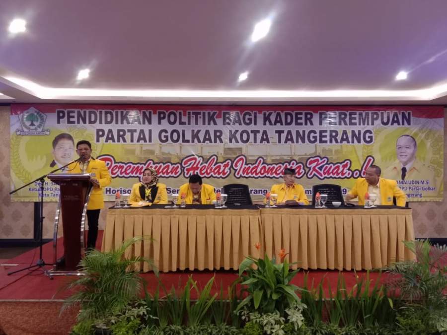 Kader Wanita Golkar Kota Tangerang, Diberikan Pendidikan Politik