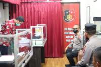 Awali Tugasnya, Kapolres Tanjung Balai Cek Ruangan Setiap Fungsi Beserta Fasilitas &amp; Sarprasnya
