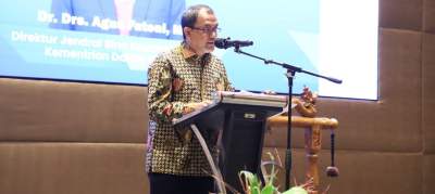 Direktur Utama PERUMDAM TKR Menyampaikan Sambutannya