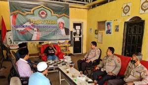Dirbinmas Polda Banten Silaturahmi ke Ponpes TQN Al-Mubarok Cinangka