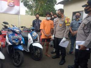 Dorr....Gembong Begal Spesialis Rampas Motor Pengojek di Dibekuk
