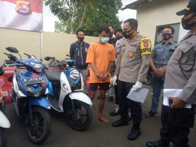 Dorr....Gembong Begal Spesialis Rampas Motor Pengojek di Dibekuk