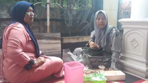 Warga Mauk Kecopetan Saat Hadiri Haul Sech Abdul Kodir zaelani Cilongok