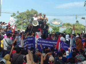 Demo warga Rawa Rengas, Kosambi di Bandara Soetta