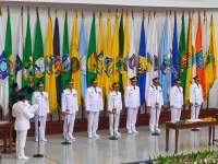 Sekjen Kemenkumham di Lantik Jadi Pj.Gubernur Sulawesi Tenggara, Kakanwil Kumham Banten Saksikan Virtual