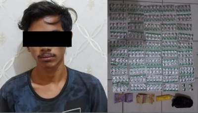 Pelaku Pengedar Obat Keras di Kabupaten Lebak Ditangkap Polisi