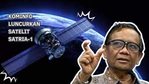  Kominfo resmi luncurkan Satelit Satria-1 (Foto: Harian Haluan / Pilar.ID) Ilustrasi : Sasa/db