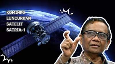  Kominfo resmi luncurkan Satelit Satria-1 (Foto: Harian Haluan / Pilar.ID) Ilustrasi : Sasa/db