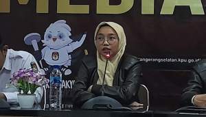 Anggota KPU Kota Tangsel, Heni Lestari.
