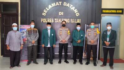 Kapolres terima Silaturahmi Al-Washliyah Kota Tanjungbalai
