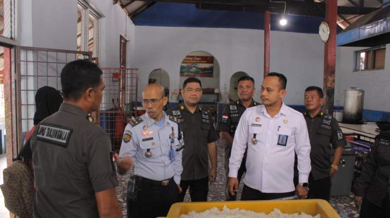 Kanwil Kemenkumham Sumut Sidak Mendadak ke Lapas TBA