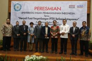 Mad Romli Hadiri Peresmian Universitas Insan Pembangunan Indonesia