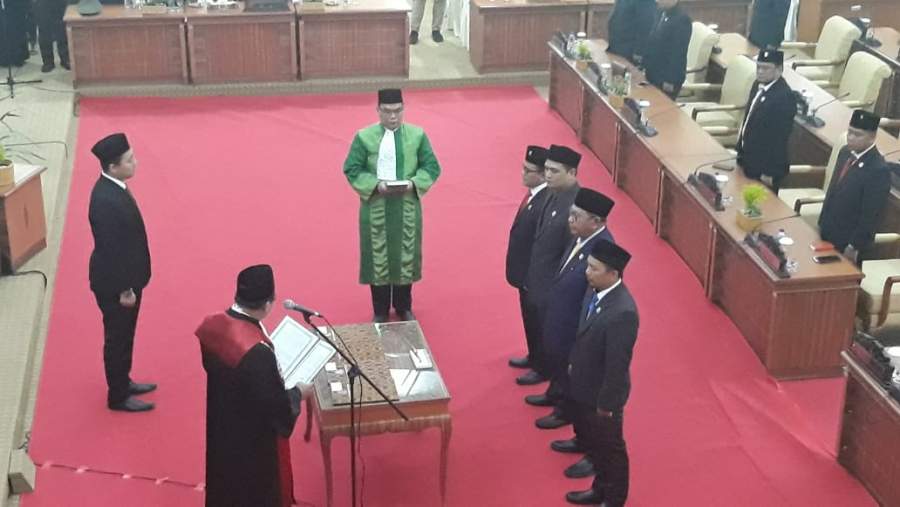Kholid Ismail Resmi Jabat DPRD Kabupaten Tangerang