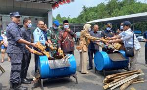 400,177 Gram Sabu Dimusnahkan BNNP Banten