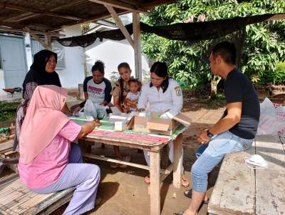Ratusan Rumah di Dolok Masihul Terendam Banjir, Puskesmas Dirikan Posko Kesehatan