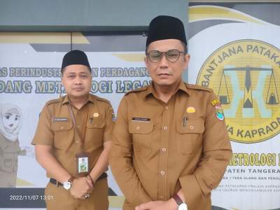 Mantaap! Baru Bulan November, Retribusi Tera Ulang Disperindag Telah Lampaui Target