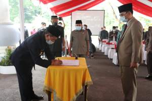 Sah, Walikota Serang Lantik Nanang Saefudin jadi Sekda Kota Serang