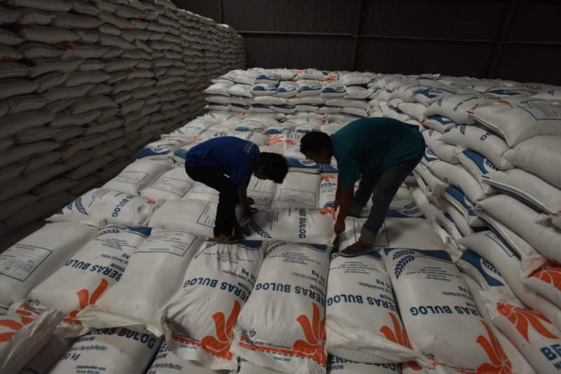 Persediaan Beras Di Bulog Sub Divre Serang Masih Aman Hingga 5 Bulan Kedepan