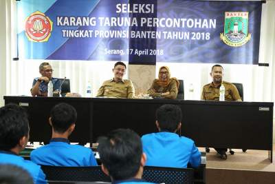 Andika Buka Seleksi Karang Taruna Percontohan