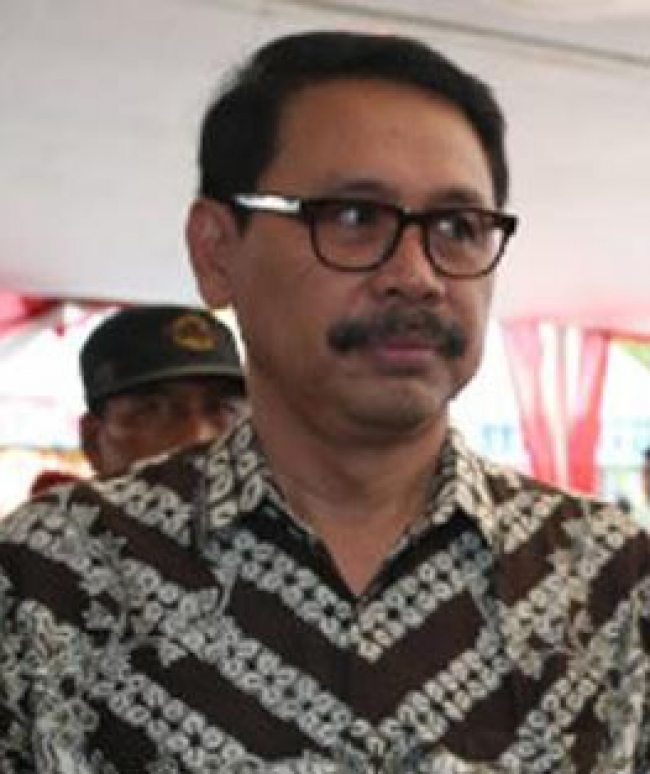 Kepala Badan Koordinasi Penanaman Modal Pelayanan Terpadu ( BKPM-PT) Provinsi Banten Ranta Soeharta 