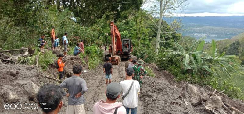 BPBD Samosir Cari Korban Hilang Pasca Banjir Bandang