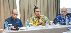 Wakil Walikota Tangsel, Pilar Saga Ichsan, membuka Rakor Tim Pengendalian Inflasi Daerah (TPID) Triwulan II Tahun 2023 di Hotel Soll Marina, Serpong Utara, Kamis (22/06/2023).
