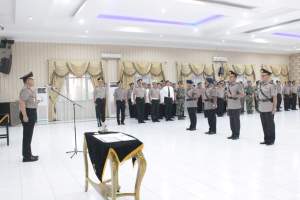 Kapolda Banten Pimpin Upacara Sertijab Dansat Brimob dan KA SPN