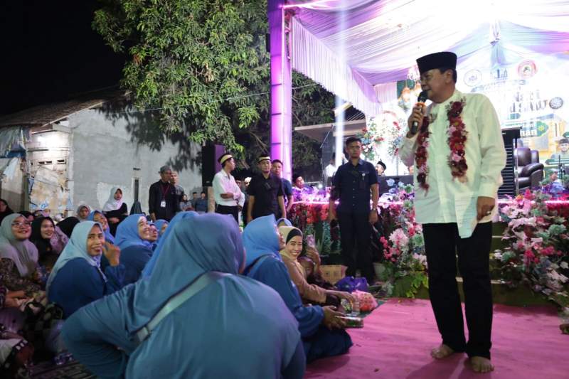 Resmikan Masjid Baiturahman Bunar, Bupati H Maesyal Disambut Ribuan Jemaah