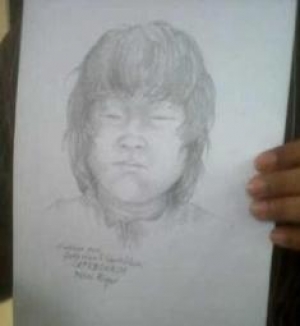 Bogor- Sketsa Wajah Mayat dalam Koper.