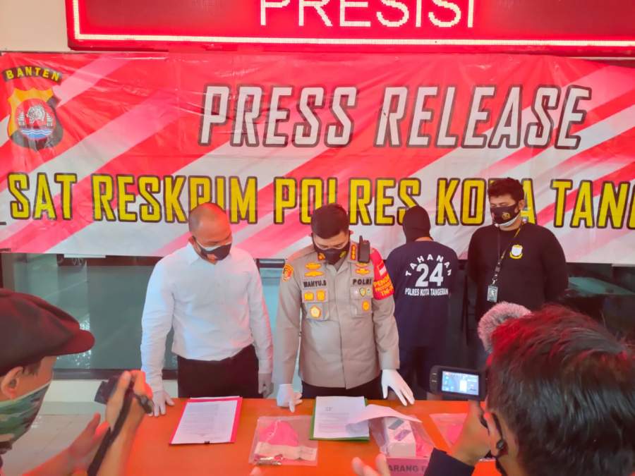 Pelaku Ranmor Asal Lampung Dibekuk Anggota Satreskrim Polresta Tangerang