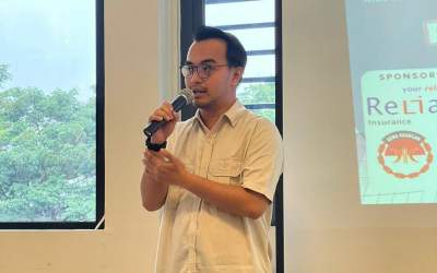 Jubir Muda Gema Keadilan Tangerang Selatan, Vidyardi Laksmono.