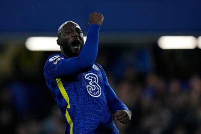 Penyerang Chelsea, Romelu Lukaku. (AP Photo)