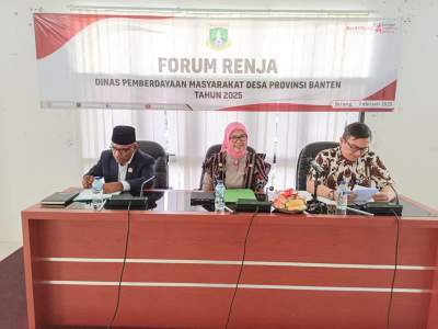 DPMD Provinsi Banten Laksanakan Forum Rencana Kerja Tahun 2026