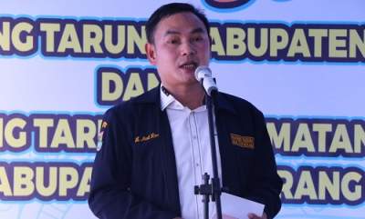 Mad Romli Hadiri Halal Bihalal Karang Taruna di Jayanti