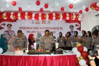 Kapolres Tanjungbalai Laksanakan Syukuran Acara Hari Jadi Polwan ke 74