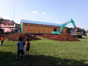 Tanah Bengkok Milik Desa Pasir Barat, Dibangun Stadion Mini