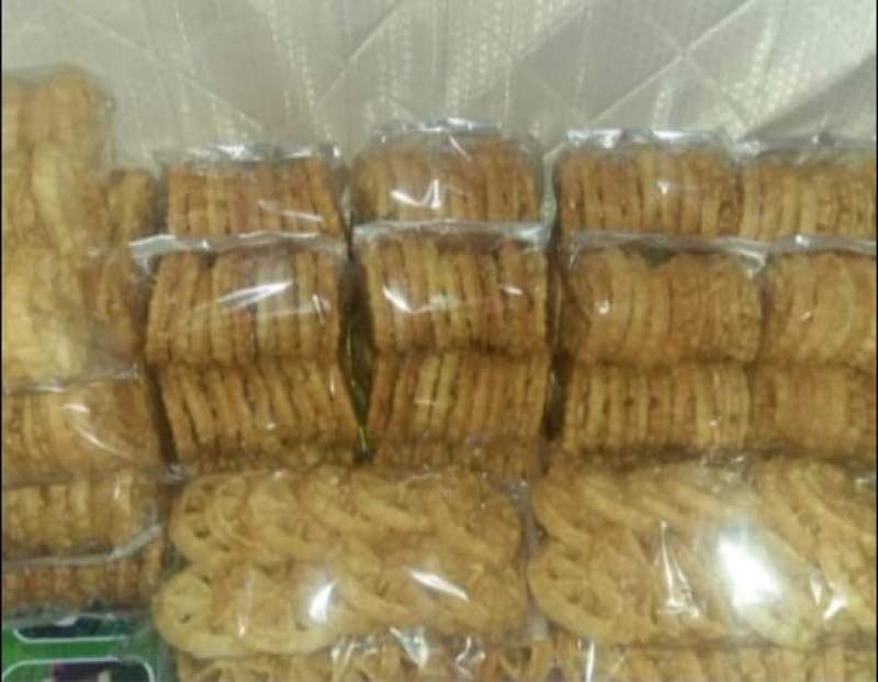 Hasil Produksi Kue Kembang Goyang Ibu Sinta