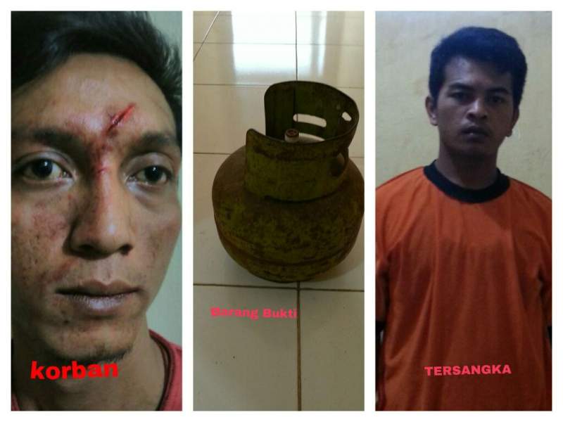 Aniaya Pakai Pakai Gas Melon, Warga Kronjo Diamankan