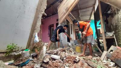 2 Rumah di Keranggan Diterjang Longsor, Benyamin Perintahkan Ini ke OPD Tangsel